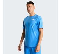 T-shirt maniche corte in poliestere, Training Blu XL Tinta unita