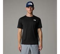 T-shirt maniche corte in poliestere, Training Nero M Tinta unita