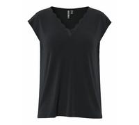T-shirt maniche corte Nero M Tinta unita