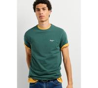 T-shirt maniche corte ORIGINAL BASIC Verde L Tinta unita