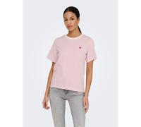 T-shirt maniche corte Rosa XS Tinta unita