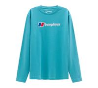 T-shirt maniche lunghe Berghaus Big Logo Bleu L