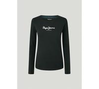 Pepe Jeans New Virginia Long Sleeve T-shirt Nero XS Donna