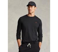 Polo Ralph Lauren - Maglietta a maniche lunghe custom fit nera con logo-Nero L