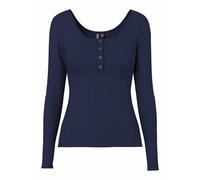 PIECES Pckitte LS Top Jrs Noos BC, Blu Oltremare, M