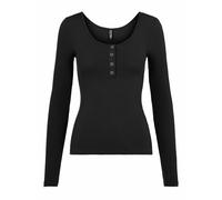 PCKITTE LS TOP NOOS BC by Pieces XL Nero