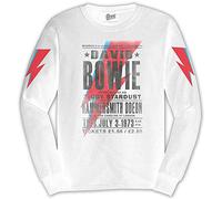T-Shirt Maniche Lunghe # L Unisex White # Hammersmith Odeon