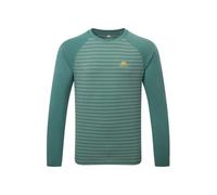 T-shirt maniche lunghe MOUNTAIN EQUIPMENT Redline LS Tee (Fern Stripe/Fern) Uomo S