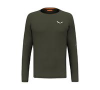 Salewa Maglia a maniche lunghe Pedroc Dry – Funzionale Oliva L Uomo