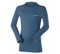 T-shirt maniche lunghe per bambini Falke Wool-Tech Bleu 122 cm/128 cm