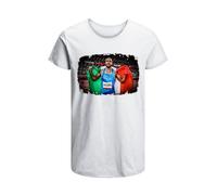 T-Shirt Marcell Jacobs Olimpiadi Uomo Abbigliamento 100% Cotone Taglia S>XXL