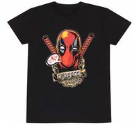 T-Shirt Marvel Deadpool Gangsta S