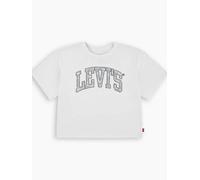 T shirt Meet And Greet Levi's® a fiori bambina Bianco / Bright White levi > clothing > kids