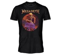 T-Shirt Megadeth ufficiale maglia maglietta originale nera novità 2026 Rock