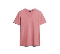 T-shirt melange e collo a V Superdry Rose L