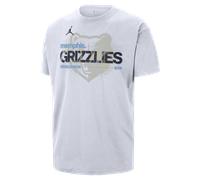 T-shirt Memphis Grizzlies Courtside Jordan '85 NBA Statement - Uomo - Bianco