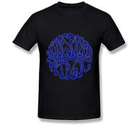 T Shirt Men Widespread Panic Tour Logo Fashion Retro Clothing Round Neck Short Sleeves Black XL