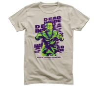 T-Shirt Mens Licenziata Universali Mostri - FRANKENSTEIN - Il Vero Mostro