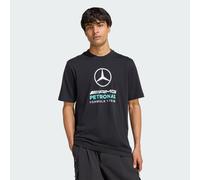 adidas Performance - Mercedes AMG Petronas Formula 1 Team Dna - T-shirt nera/semi menta rush-Nero S