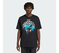 adidas Performance - Mercedes AMG Petronas Formula 1 Team - T-shirt nera con grafica "George Russell"-Nero XL