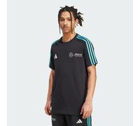 Adidas Uomo Mercedes - AMG Petronas Formula One Team Dna Tee Men, Black/White, XL
