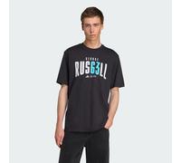 adidas Performance - Mercedes AMG Petronas Formula 1 Team - T-shirt nera con grafica "George Russell"-Nero 2XL