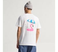 Adidas Messi Icon Graphic Short Sleeve T-shirt Bianco S Uomo