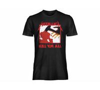 T SHIRT METALLICA Kill ' em All ORIGINALE Rock Music Bimbo Adulto/a Maglia