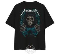 T-SHIRT METALLICA oversized SCARY GUY TRASH METAL BAND maglietta dtf