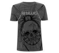 T-Shirt Metallica SPIDER (ALL OVER) Multicolore Unisex