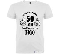 T-shirt Mi Ci Son Voluti 50 Anni per Diventare Figo