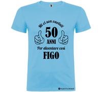 T-shirt Mi Ci Son Voluti 50 Anni per Diventare Figo