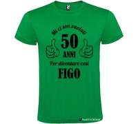 T-shirt Mi Ci Son Voluti 50 Anni per Diventare Figo