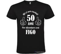T-shirt Mi Ci Son Voluti 50 Anni per Diventare Figo