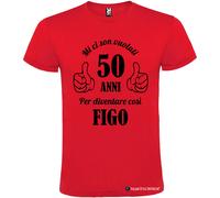 T-shirt Mi Ci Son Voluti 50 Anni per Diventare Figo