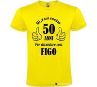 T-shirt Mi Ci Son Voluti 50 Anni per Diventare Figo