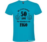 T-shirt Mi Ci Son Voluti 50 Anni per Diventare Figo