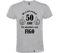 T-shirt Mi Ci Son Voluti 50 Anni per Diventare Figo