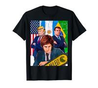 T-shirt: Milei 2023, Trump 2024, Bolsonaro 2026 Maglietta