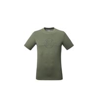 MILLET T-shirt leggera UBIC da uomo, escursionismo, poliestere, asciugatura rapida, rossa