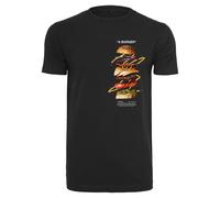 T-shirt Mister Tee a burger Noir S