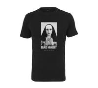 T-shirt Mister Tee bad habit Noir XL