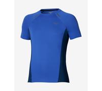 T-shirt Mizuno Active DryAeroFlow manica corta blu traffico - L