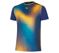 T-shirt Mizuno Shadow Graphic Bleu M