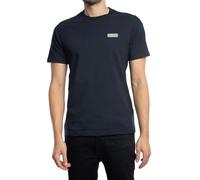 Barbour T-Shirt Girocollo Mezza Manica Blu Cotone Uomo XL