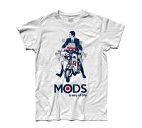 T-shirt MODS a way of life Pete Townshend vespa the Who Baba o'riley target
