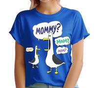 T-shirt Mom Seagull Finding Nemo Family Vacations maglietta divertente da...