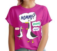 T-shirt Mom Seagull Finding Nemo Family Vacations maglietta divertente da...