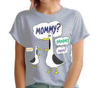 T-shirt Mom Seagull Finding Nemo Family Vacations maglietta divertente da...