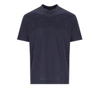 T-SHIRT MONOGRAM BLU NAVY EMPORIO ARMANI XL